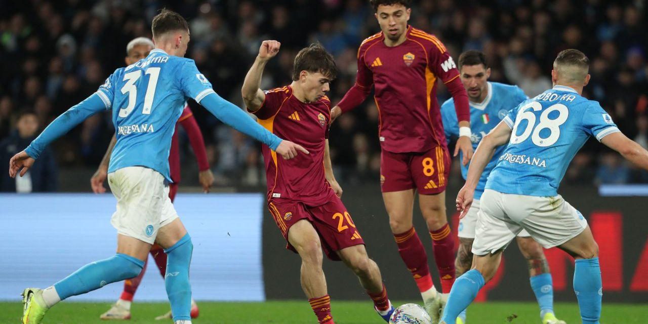 Napoli Dan AS Roma Berbagi Poin Di Serie A