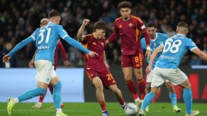 Napoli Dan AS Roma Berbagi Poin Di Serie A