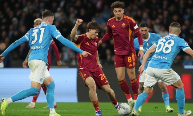 Napoli Dan AS Roma Berbagi Poin Di Serie A