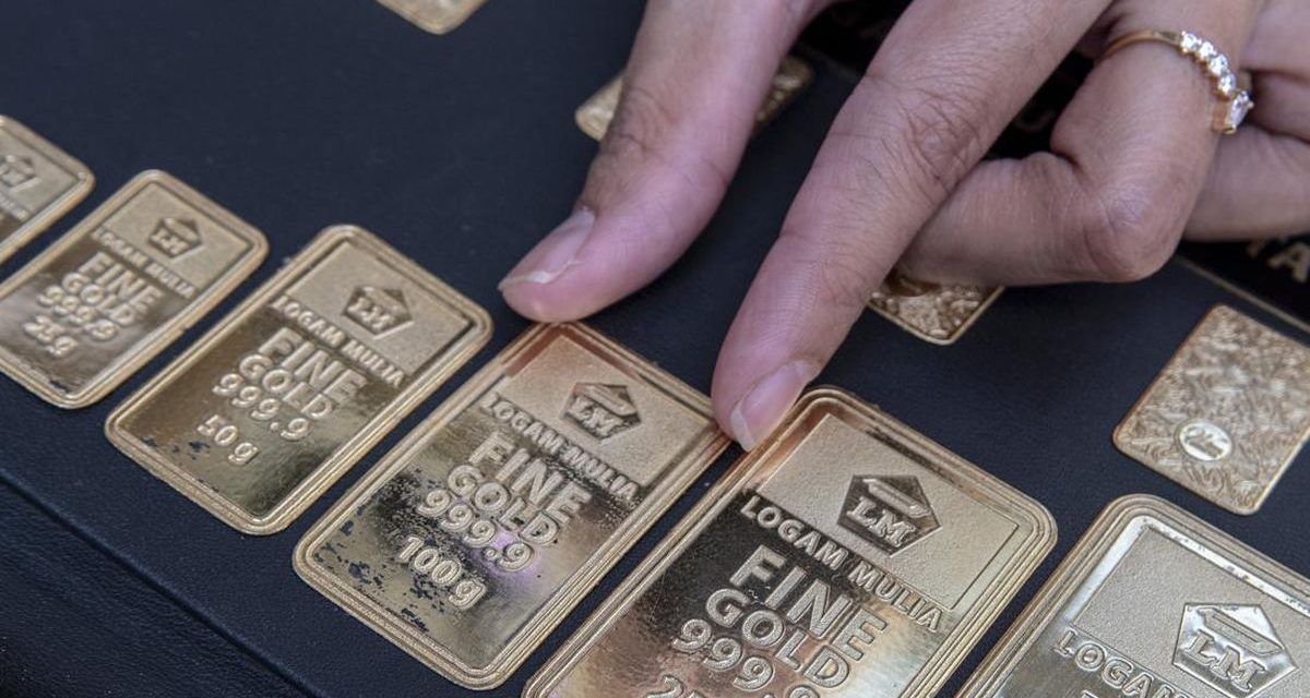 Harga Antam Turun Rp24.000, Di Level Rp2.997.000 Per Gram