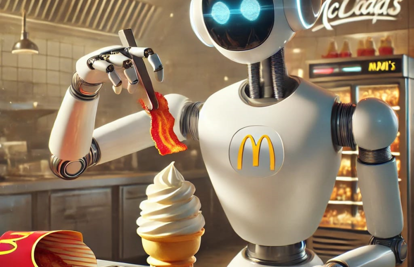 McDonald’s Uji Coba Robot Koki Berbasis AI Untuk Drive-Thru