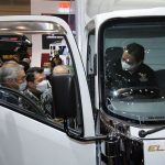 Isuzu Elf EV Bertenaga Listrik Mulai Di Uji Coba Di Jakarta