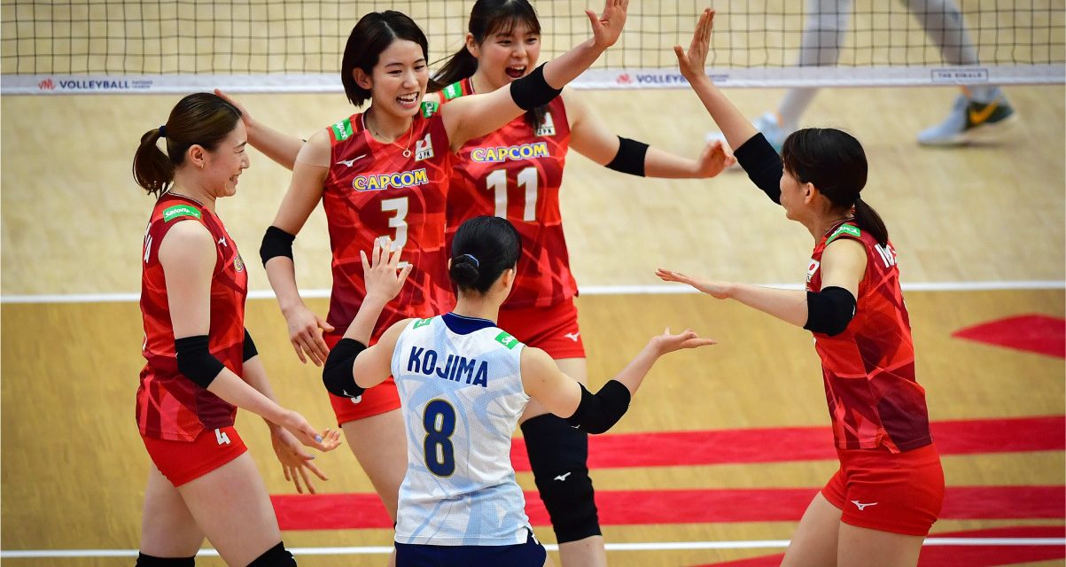 Tim Voli Putri Jepang Tumbangkan Juara Bertahan Italia 3-1