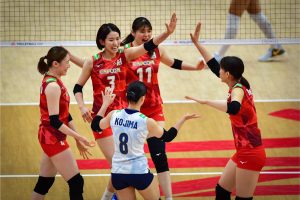 Tim Voli Putri Jepang Tumbangkan Juara Bertahan Italia 3-1