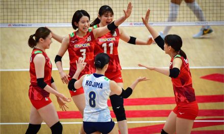 Tim Voli Putri Jepang Tumbangkan Juara Bertahan Italia 3-1