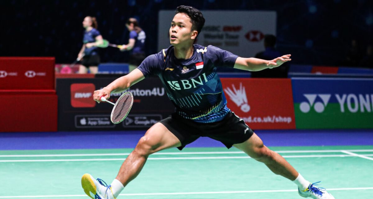 Anthony Ginting Bungkam Perlawanan Sengit Loh Kean Yew