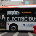 Transjakarta Mulai Uji Coba Bus Listrik Baru Di Halte Harmoni