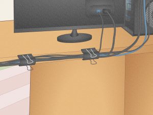 Trik Rapikan Kabel Listrik Bebas Kusut Pakai Klip Binder Bekas