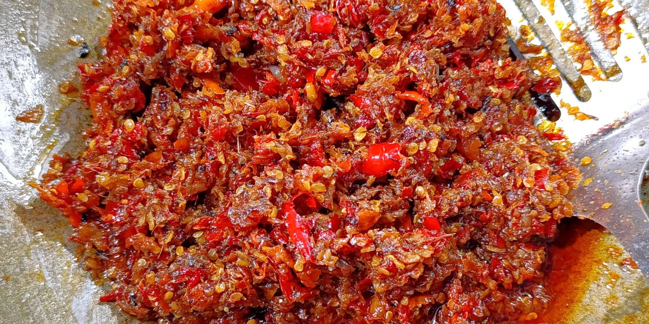 Sambal Roa Khas Gorontalo Beraroma Smoky Menggugah Selera