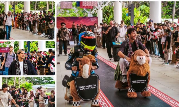 Para Pembalap Dunia Tiba Sambut MotoGP Mandalika 2026