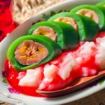 Sensasi Es Pisang Ijo Khas Makassar Pakai Bubur Sumsum Manis